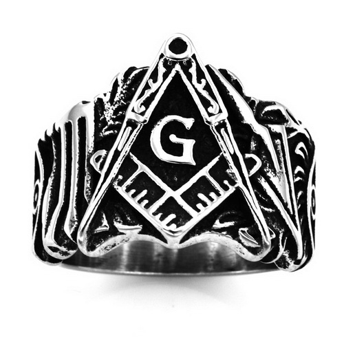 FSR20W98 freemasonry all seeing eye god's miracle masonic ring - Click Image to Close